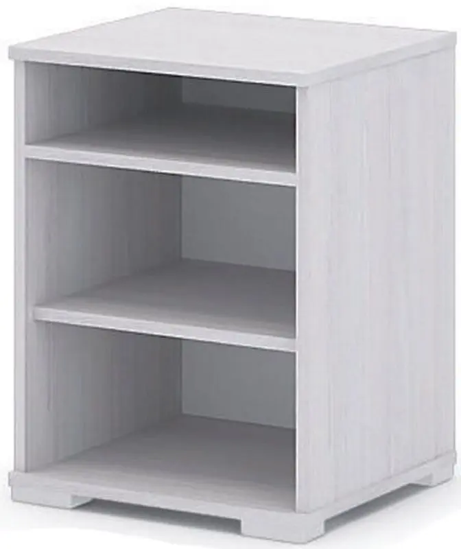 Тумба прикроватная Стендмебель Сальма ТБ 021 (Дуб Анкор Светлый/Белый Глянец) - 7