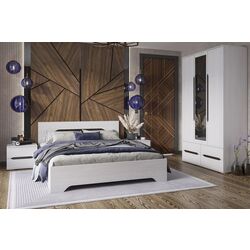 Тумба прикроватная Стендмебель Валенсия ТБ 011 (Дуб Анкор Светлый) Thumb