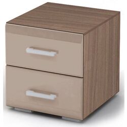 Noptiera Стендмебель Vegas ТБ 1 (Ash Shimo Dark/Milk Coffee)