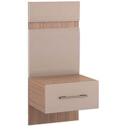 Noptiera Стендмебель Vegas ТБ 2 Ash Shimo Dark/Milk Coffee (cu suprastructură)
