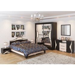 Noptiera SV-mebel Laguna 5 (Wenge Oak/Milky Oak) Thumb