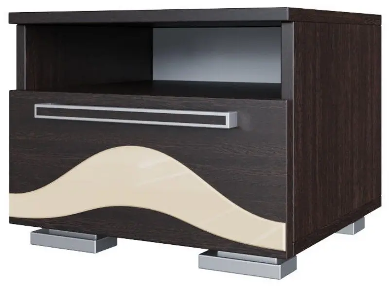 Noptiera SV-mebel Laguna 5 (Wenge Oak/Milky Oak)