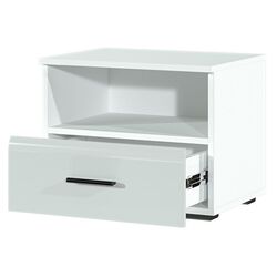 Noptiera SV-Mebel Solo (White/White Gloss/Wenge) Thumb
