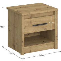 Noptiera Tempo Kondela Airon 1S (Artisan Oak) Thumb