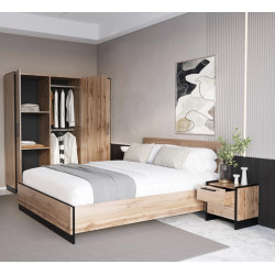 Noptiera Tempo Kondela Amoni 2S (Wotan Oak/Black) Thumb