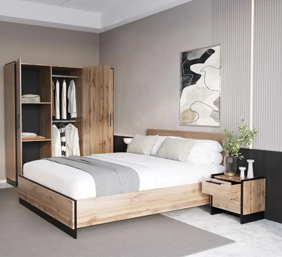 Noptiera Tempo Kondela Amoni 2S (Wotan Oak/Black)