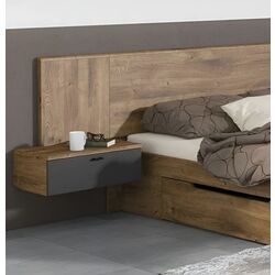 Noptiera Tempo Kondela Armeny 8XX3AT1L (Ribbeck Oak/Dark Graphite)