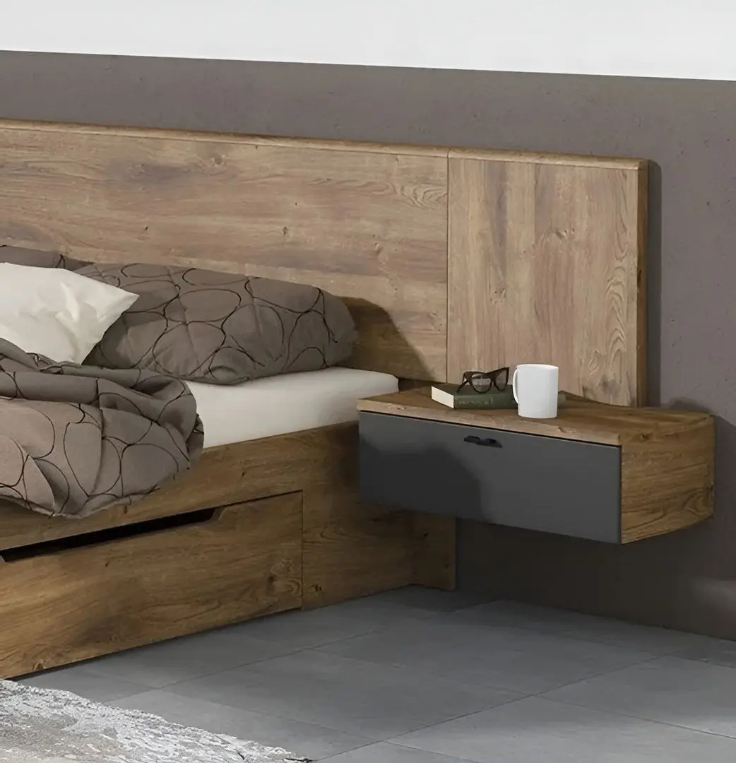 Noptiera Tempo Kondela Armeny 8XX3AT1P (Ribbeck Oak/Dark Graphite)