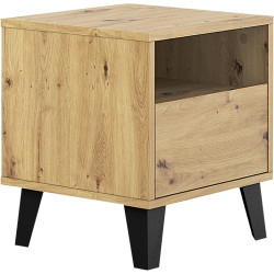 Тумба прикроватная Tempo Kondela Bogan New 1S (Artisan Oak) Thumb