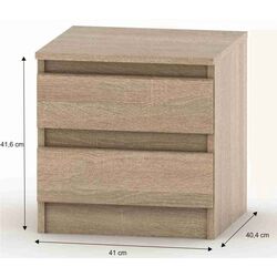 Noptiera Tempo Kondela Hany New 002 (Sonoma Oak) Thumb