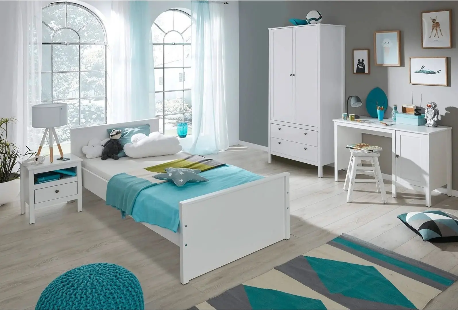 Noptiera Tempo Kondela Olje 1S (White)