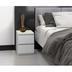 Комплект прикроватных тумб TopEshop Malwa M2 2pcs (White) Thumb