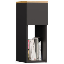 Тумба прикроватная TopEshop Galax 20 1S (AnthraciteArtisan Oak) Thumb