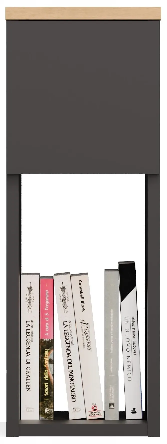 Тумба прикроватная TopEshop Galax 20 1S (AnthraciteArtisan Oak) - 5