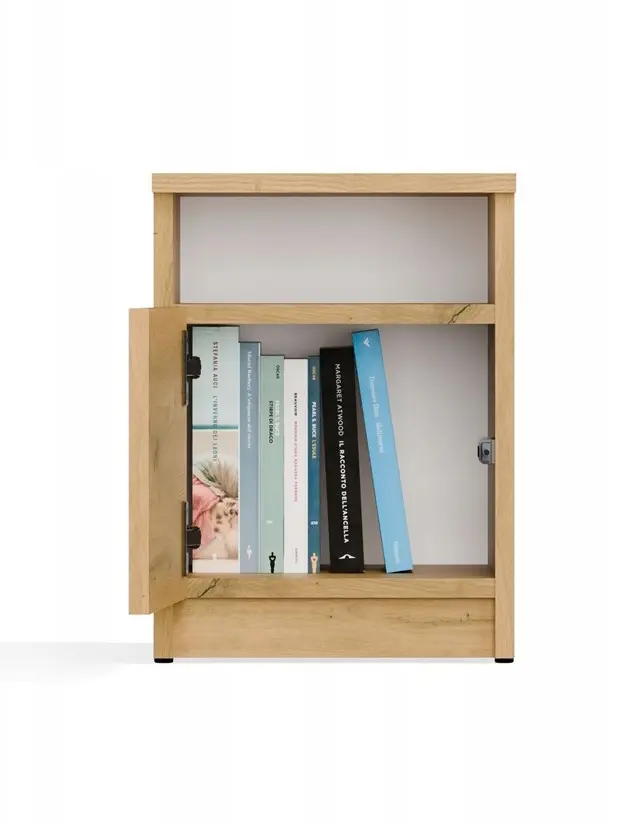 Тумба прикроватная TopEshop Galax 30 1D (Artisan Oak) - 5