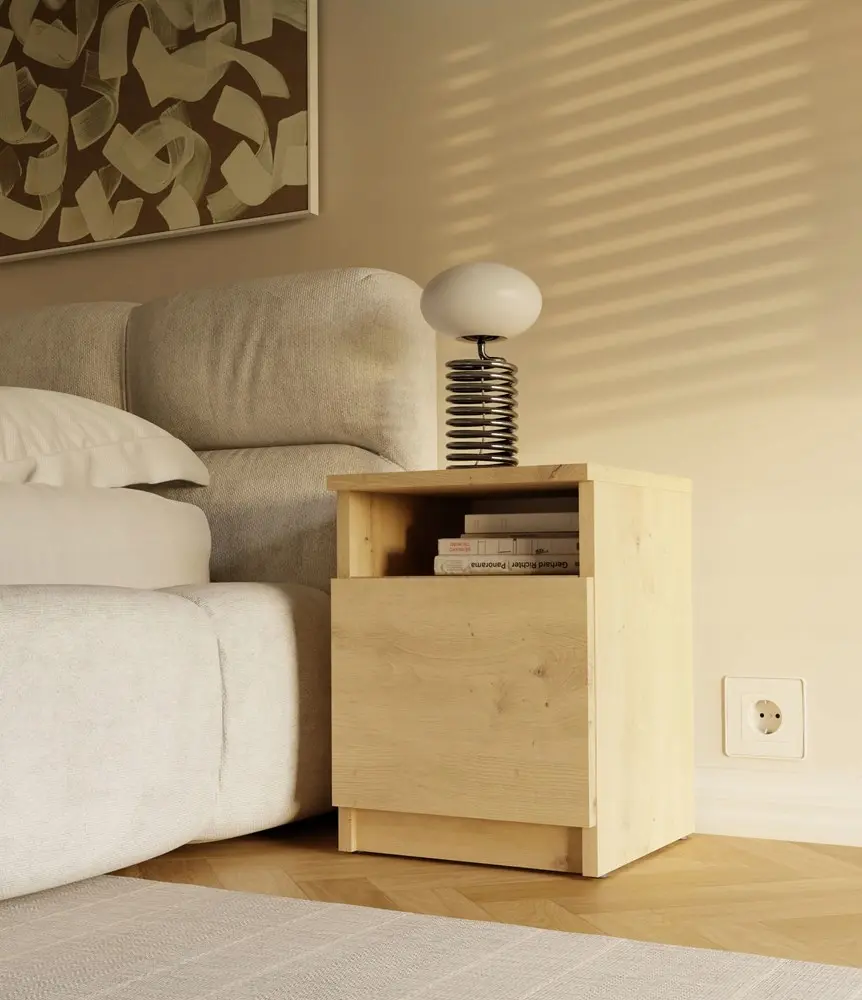 Тумба прикроватная TopEshop Galax 30 1D (Artisan Oak) - 6