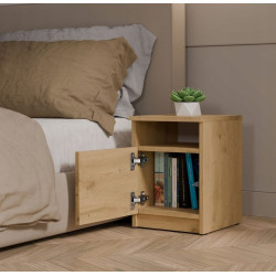 Тумба прикроватная TopEshop Galax 30 1D (Artisan Oak) Thumb