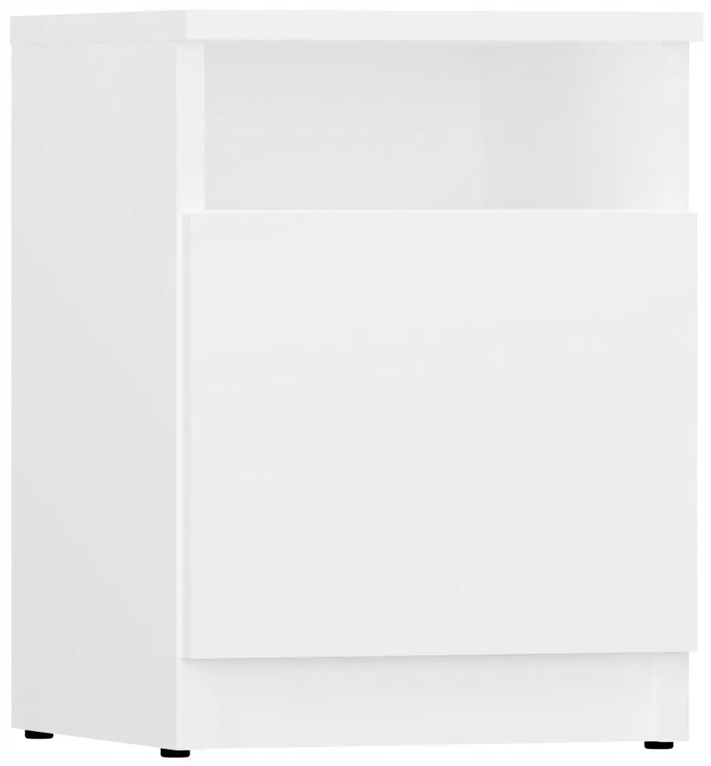 Тумба прикроватная TopEshop Galax 30 1D (White) - 3