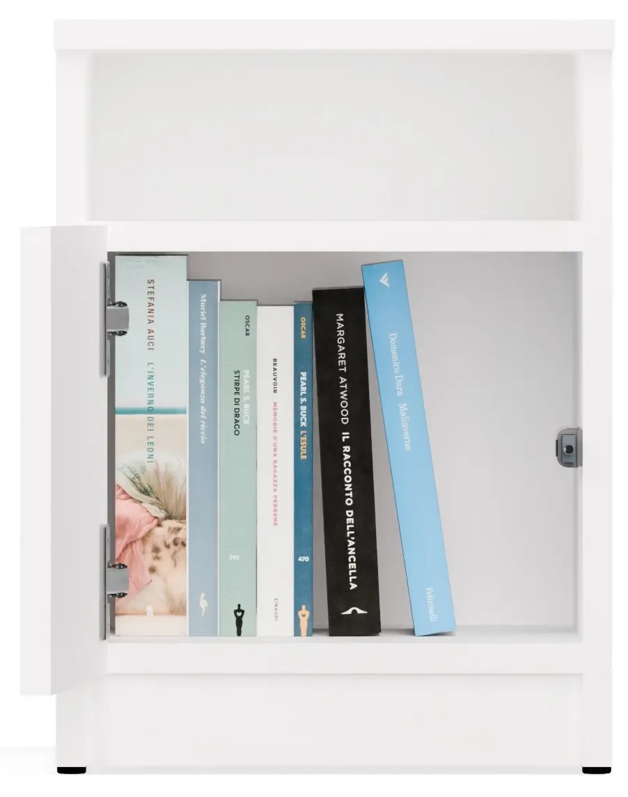 Тумба прикроватная TopEshop Galax 30 1D (White) - 5