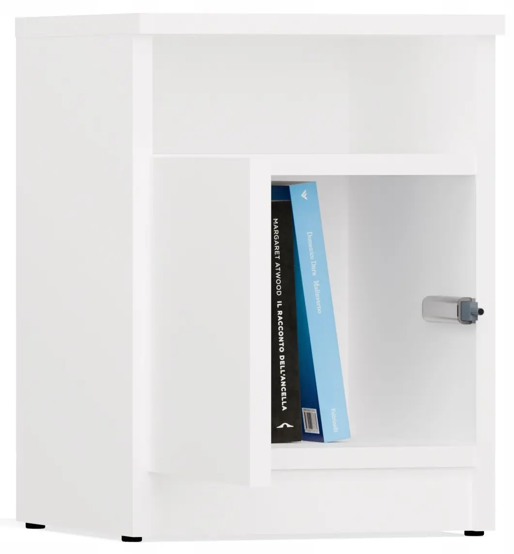 Тумба прикроватная TopEshop Galax 30 1D (White) - 6