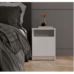 Тумба прикроватная TopEshop Galax 30 1D (White) Thumb