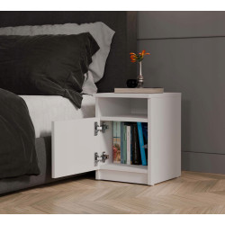 Тумба прикроватная TopEshop Galax 30 1D (White) Thumb