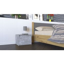 Noptiera TopEshop Karo K1 (Beton) Thumb