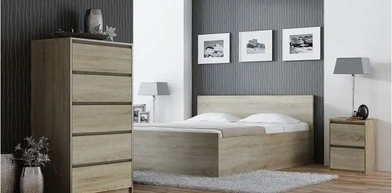 Тумба прикроватная TopEshop Karo K2 (Sonoma Oak)