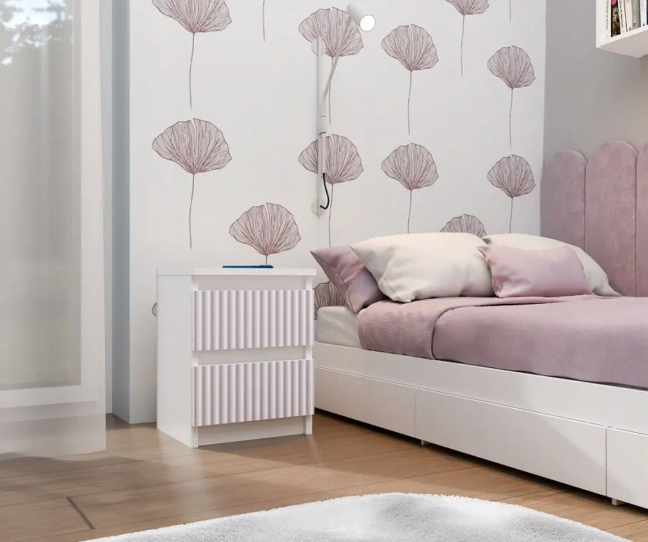 Noptiera TopEshop Malwa M2 Arteso (White/Pink)