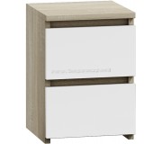 Noptiera TopEshop Malwa M2 (Sonoma Oak/White)