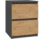 Noptiera TopEshop Malwa W2 (Anthracite/Artisan Oak)