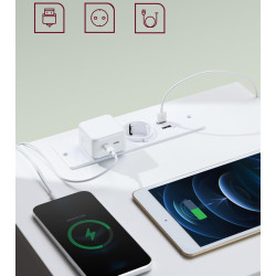 Набор прикроватных тумбочек Vasagle Kailyn LET821W02 (White) Thumb