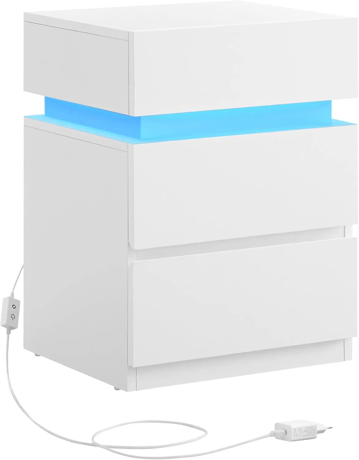 Тумба прикроватная Vasagle LET630T10 (White) - 2