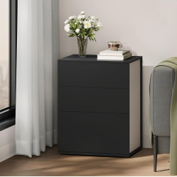 Noptiera Vasagle LET778B01 (Ink Black/Cappuccino) Thumb