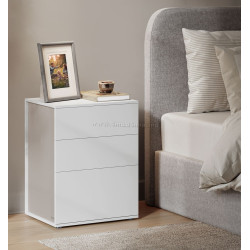 Noptiera Vasagle LET778W01 (White/Cappuccino)