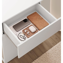 Noptiera Vasagle LET778W01 (White/Cappuccino) Thumb