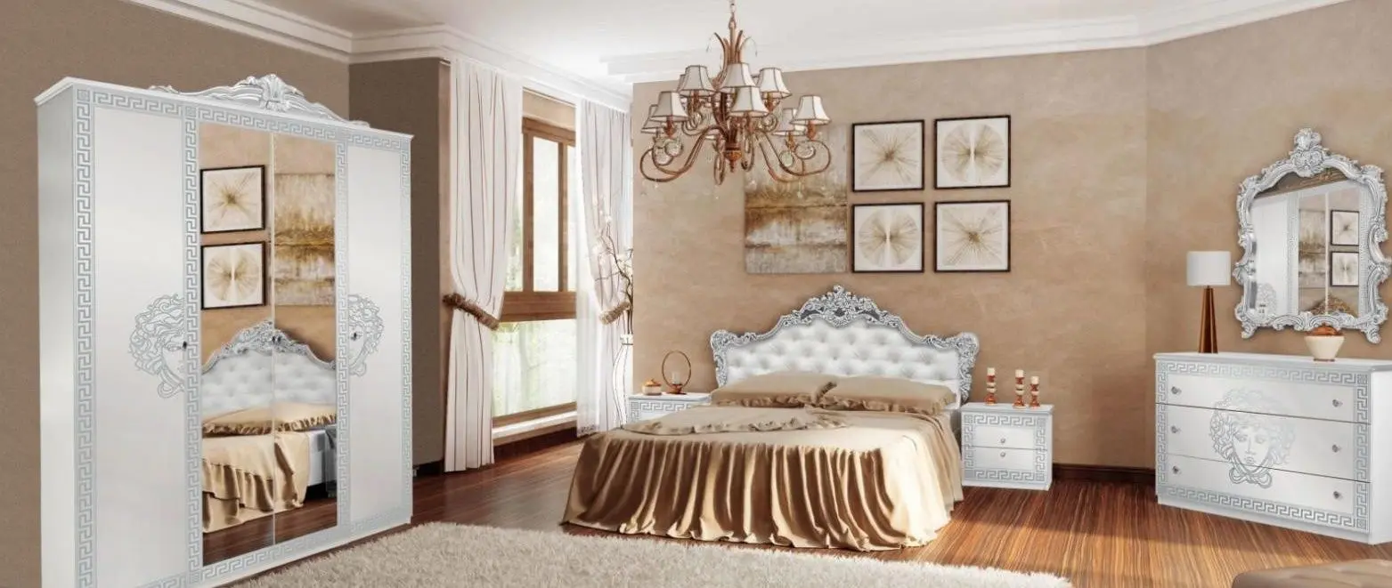 Noptiera Yasen Milano 2S (White/White Gloss/Gray Patina) - 2