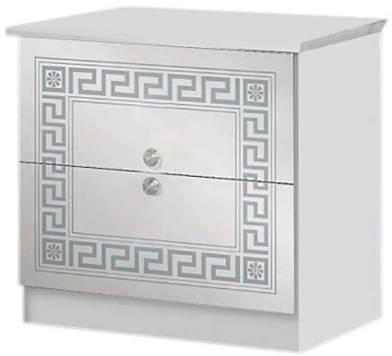 Noptiera Yasen Milano 2S (White/White Gloss/Gray Patina)