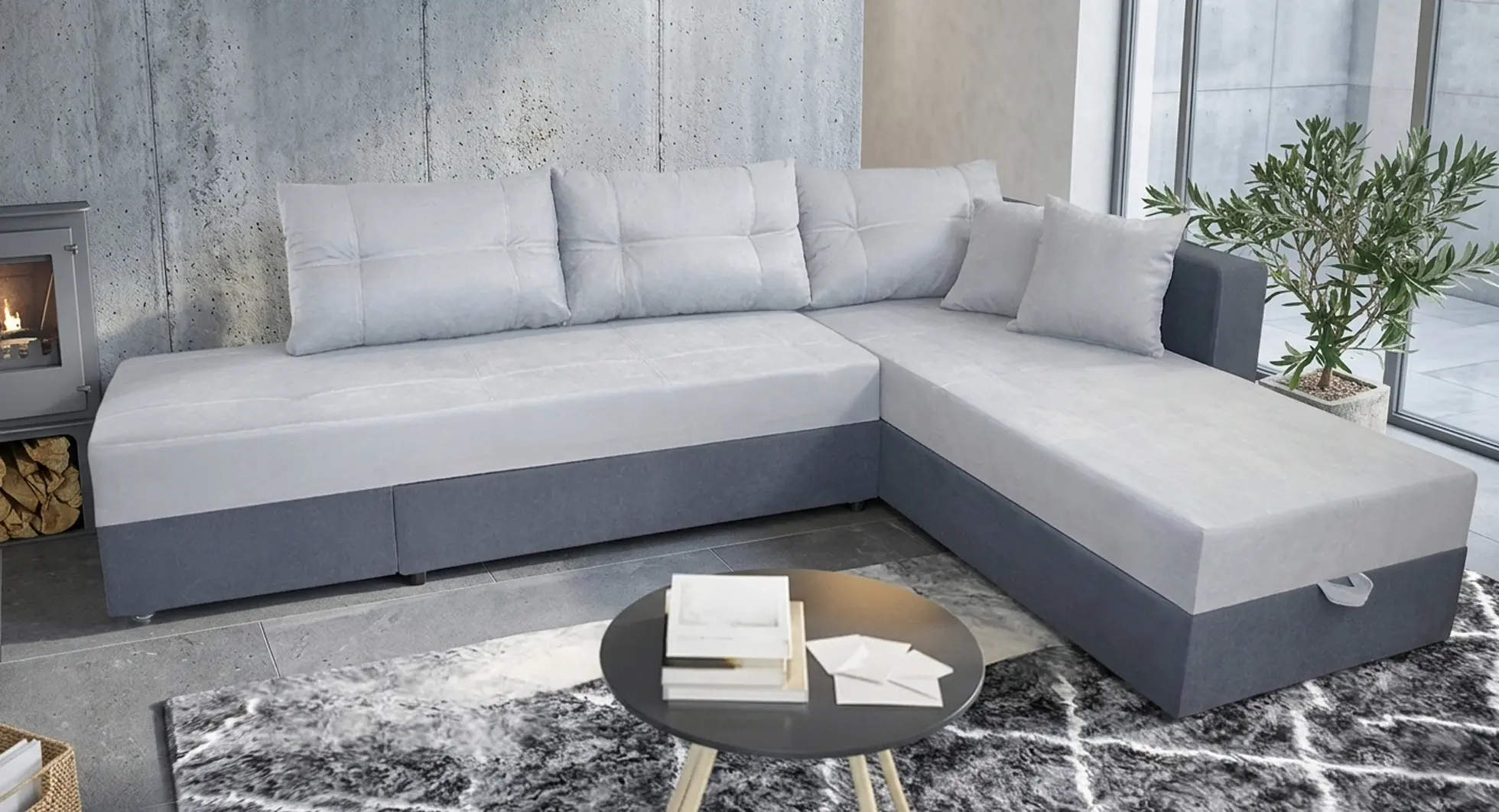 Диван угловой Axiom Furniture Atlant Right