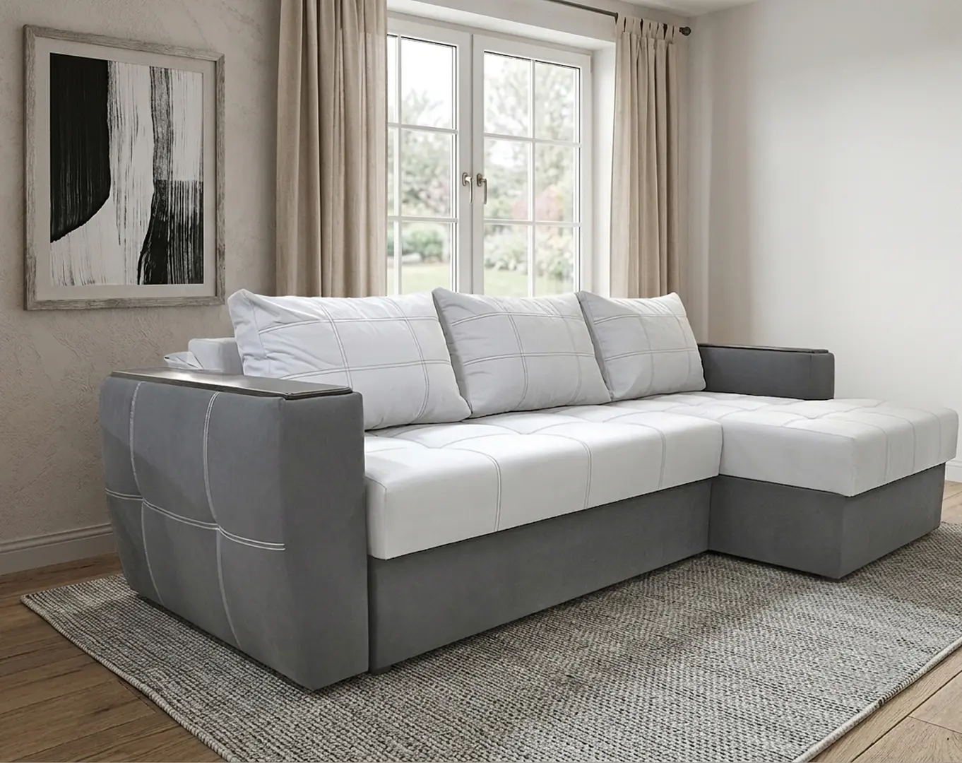 Диван угловой Axiom Furniture Chicago Mini Right