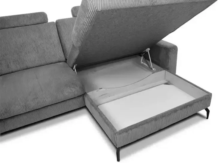 Canapea de colt Charmbed Bristol Mono 02 (Beige)