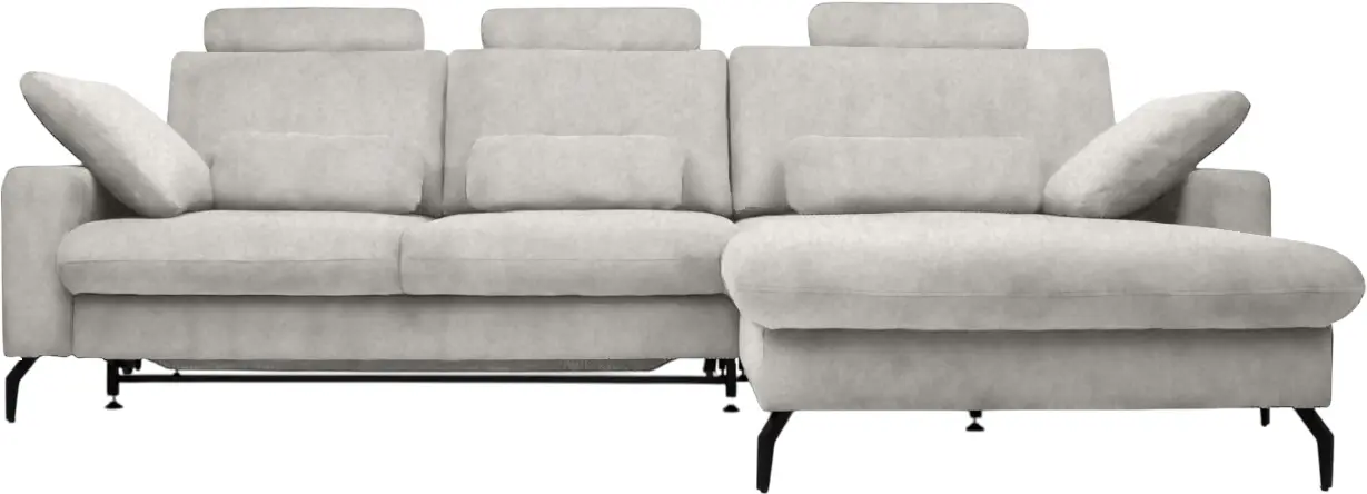 Canapea de colt Charmbed Bristol Mono 03 (Light Grey)