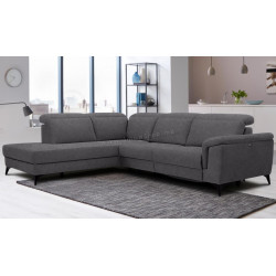 Canapea de colt Charmbed Cornwall Mono 07 stanga (Dark Grey)