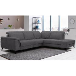 Canapea de colt Charmbed Cornwall Mono 07 dreapta (Dark Grey)