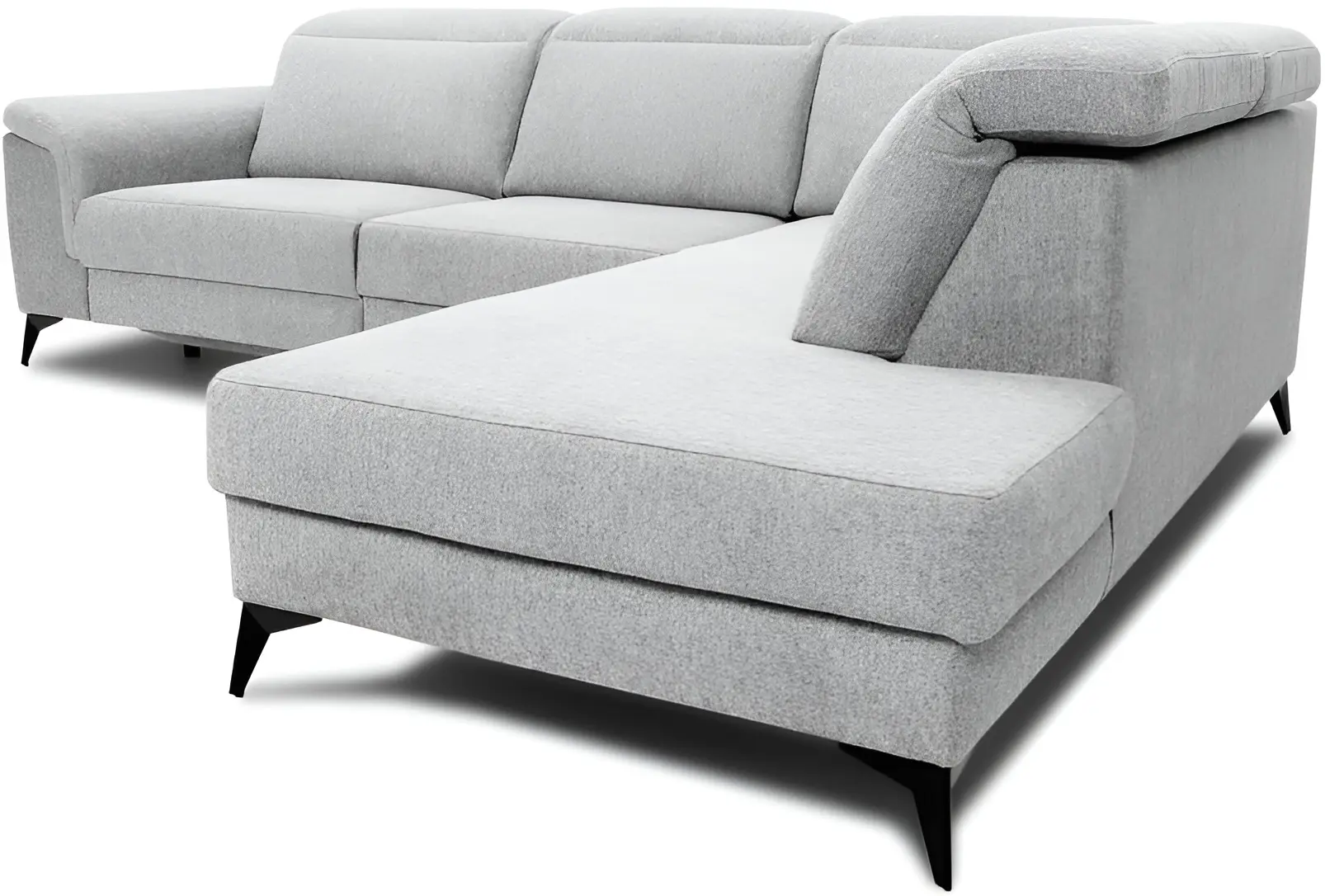Canapea de colt Charmbed Cornwall Mono 07 dreapta (Dark Grey) - 5