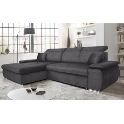 Диван угловой Charmbed Lester Mono 07 лево (Dark Grey)