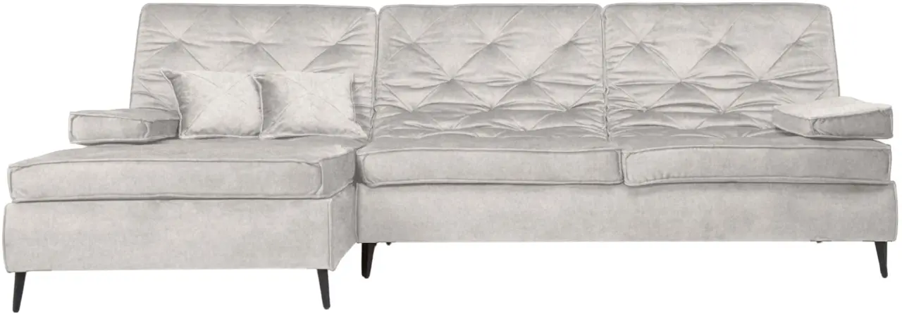 Диван угловой Charmbed London-3 Mono 03 (Light Grey) - 2