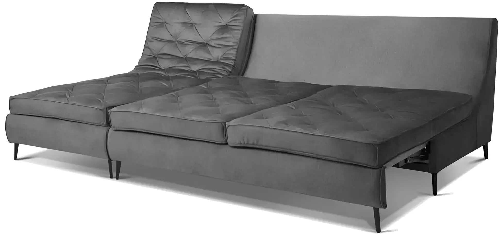 Диван угловой Charmbed London-3 Mono 03 (Light Grey) - 4