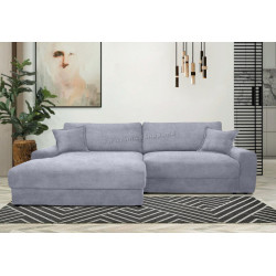 Canapea de colt Charmbed Napoli Whisper 17 stanga (Grey)