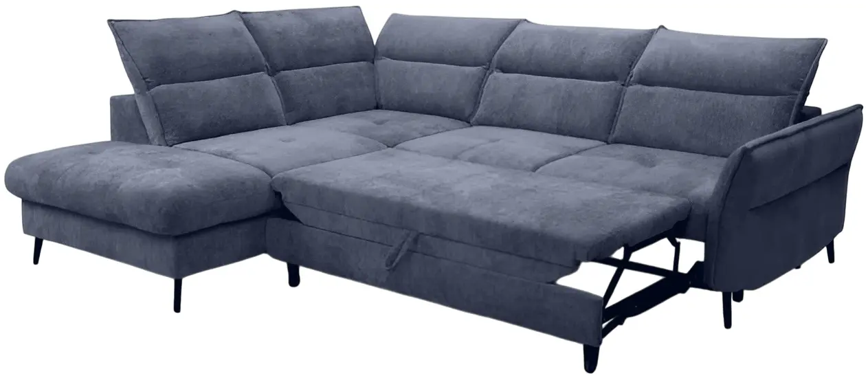 Диван угловой Charmbed Orlean Whisper 15 лево (Steel Grey)